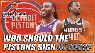 The Pistons NEED Wing Depth - From Half Court