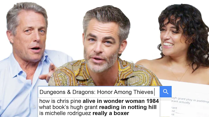 Chris Pine, Hugh Grant & Michelle Rodriguez Answer...