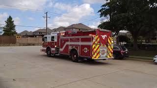 Grapevine Fire Department: Engine 3 and Medic 3 responding. (MAJOR HORN, AND Q!)
