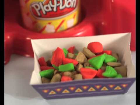 Пластилин Play Doh/Плэй до Фабрика попкорна + фабрика бургеров