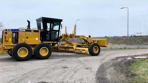 Demo video SEM 919 Motor grader @BigmachineryNl