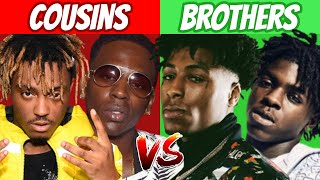 Rappers You Didn&#39;t Know WERE RELATED! (21 Savage, NBA Youngboy, Juice WRLD &amp; MORE!)