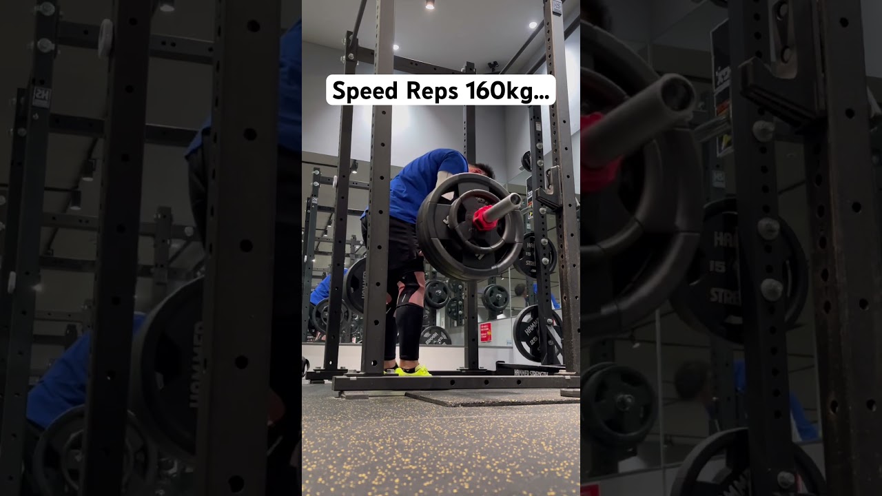 スピードデッドリフト 160kg 