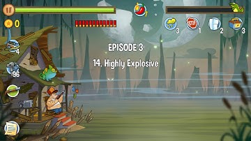 Swamp Attack - Episode 3. Level 14. Android Gameplay