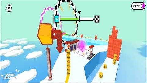 Cube Surfer New Update Gameplay Walkthrough / Android-iOS Gameplay HD #7