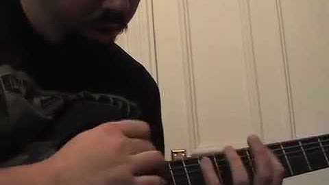 Derelict In Studio - Spoils Of War Tapping (Technical Death Metal)