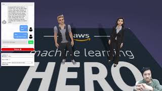 AWS AI Virtual Assistant with OpenAI hand free voice chat demo