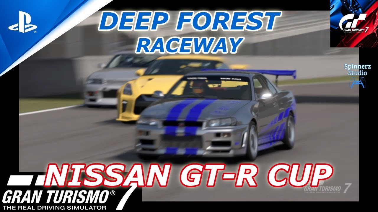Gran Turismo 7 Nissan GT-R Cup | Deep Forest Raceway (Hard) | R34