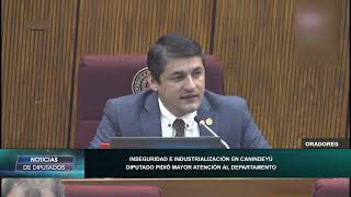 INSEGURIDAD E INDUSTRIALIZACIÓN EN CANINDEYÚ PARA EL DEPARTAMENTO DE CANINDEYÚ