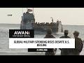 Global military spending rises despite U.S. decline
