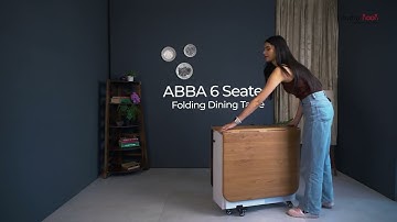 Abba Dining Table | Unfold Convenience, Fold Away Hassle | Studio Kook ✨