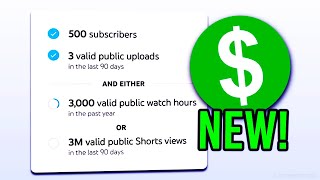 YouTube Is UPDATING Their Monetization Requirements! (its GOOD!) YouTube Is UPDATING Their Monetization Requirements! (its GOOD!)