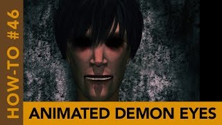 How-To #46: Animated Demon Eyes | After Effects