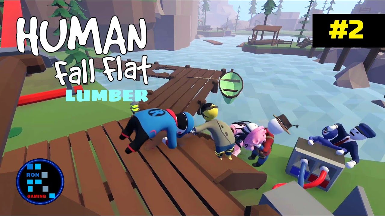Human Fall Flat | New Lumber Map#2 - Funniest Game Ever