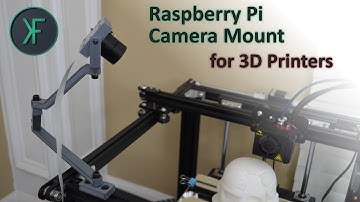 All New Raspberry Pi Camera Mount for 3D Printers