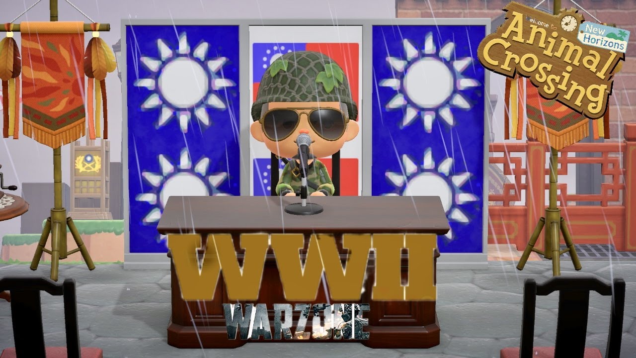 Animal Crossing Army Theme Island acnh YouTube