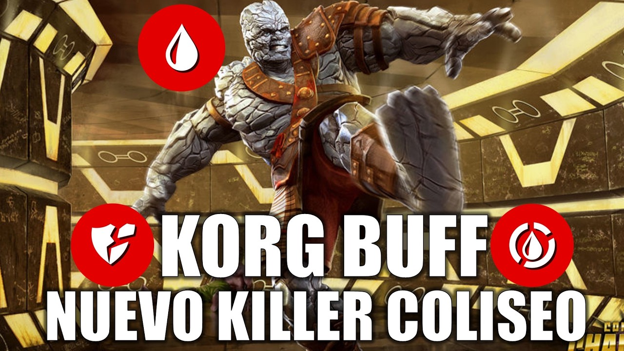 LA MEJORA DE KORG ahora SIRVE PARA EL COLISEO Y SU TRINIDAD PARA MISIONES - Marvel MCOC