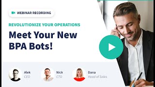 Revolutionize Your Insurance Agency Operations: Meet Your New BPA Bot!