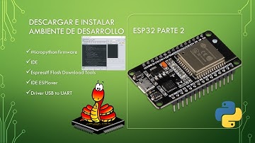 ✅Curso ESP32 parte 2 : Descargar e instalar IDE, Firmware y configurar  (MicroPython)