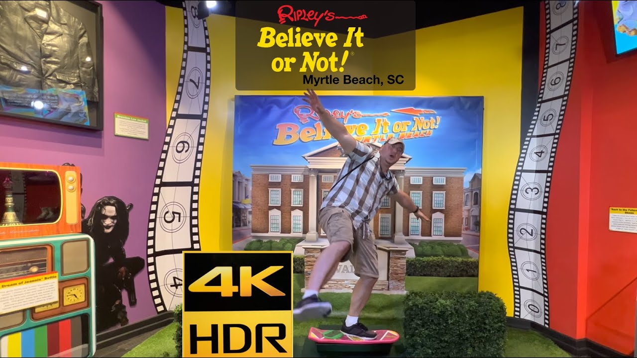 Ripley's Believe it or Not! Museum Myrtle Beach 4K HDR Vlog YouTube