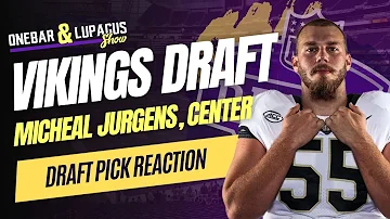 Vikings Draft Michael Jurgens Center, Wake Forest