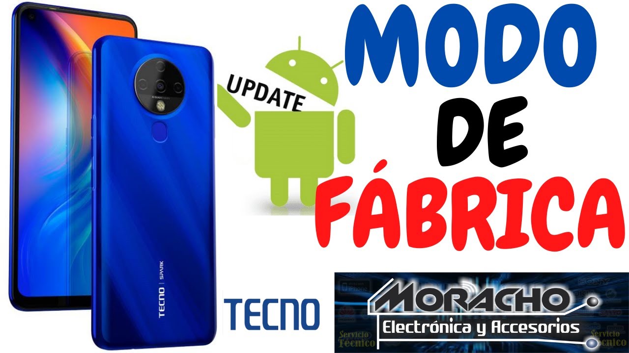 Borrado General/Hard Reset Tecno Spark 6 KE7