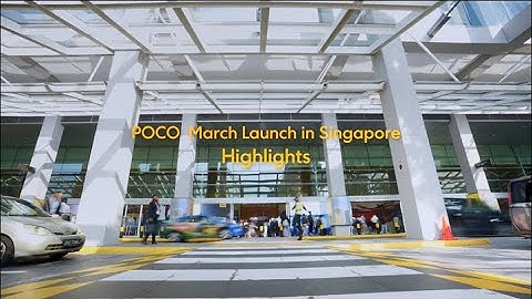 POCO F7 Series | A Closer Look at the Singapore #POCOF7SeriesLaunch – 2 Min Recap