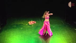 Cracow Orient Festival 2015 - Camilia, Belly Dance with veil