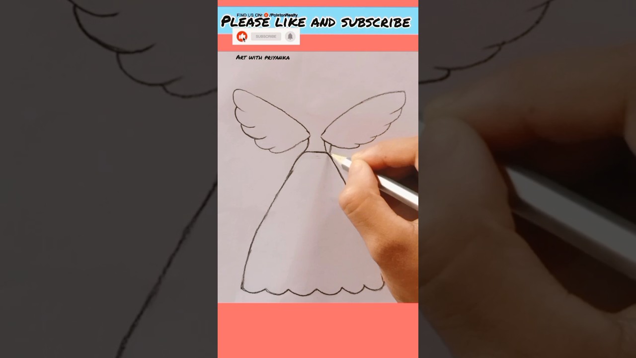 easy fairy drawing ! 😱