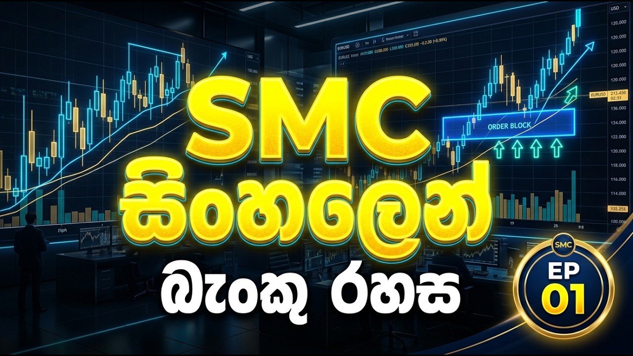 Smart Money Concept Sinhala | බැංකු Trade කරන රහස (SMC Ep 01)