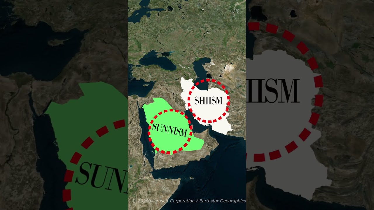 The Rivalry Between Saudi Arabia And Iran In Middle East Mapping Geopolitics History