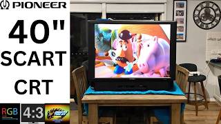 Pioneer SD-M1407/WL Scart RGB CRT TV