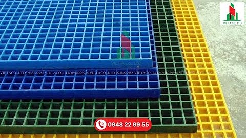 Tấm grating composite FRP
