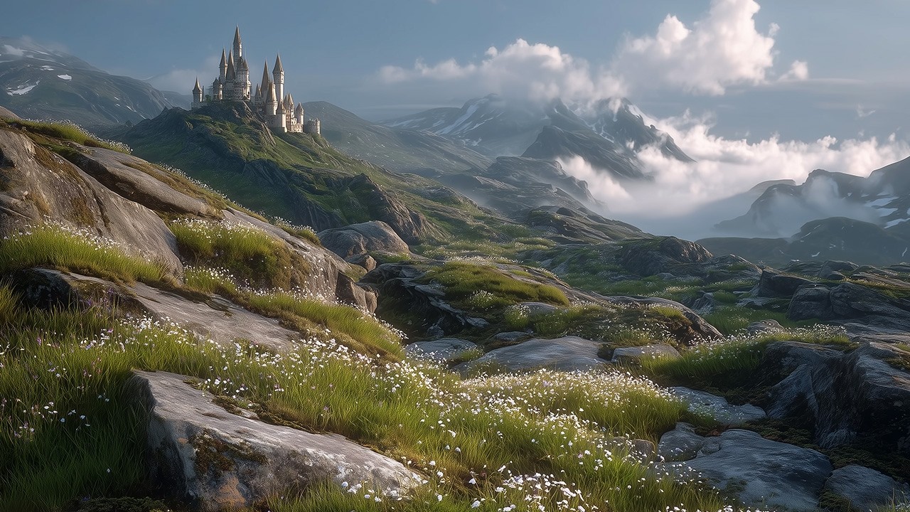 Road to the Distant Castle | Relaxing Medieval Fantasy Music ✨