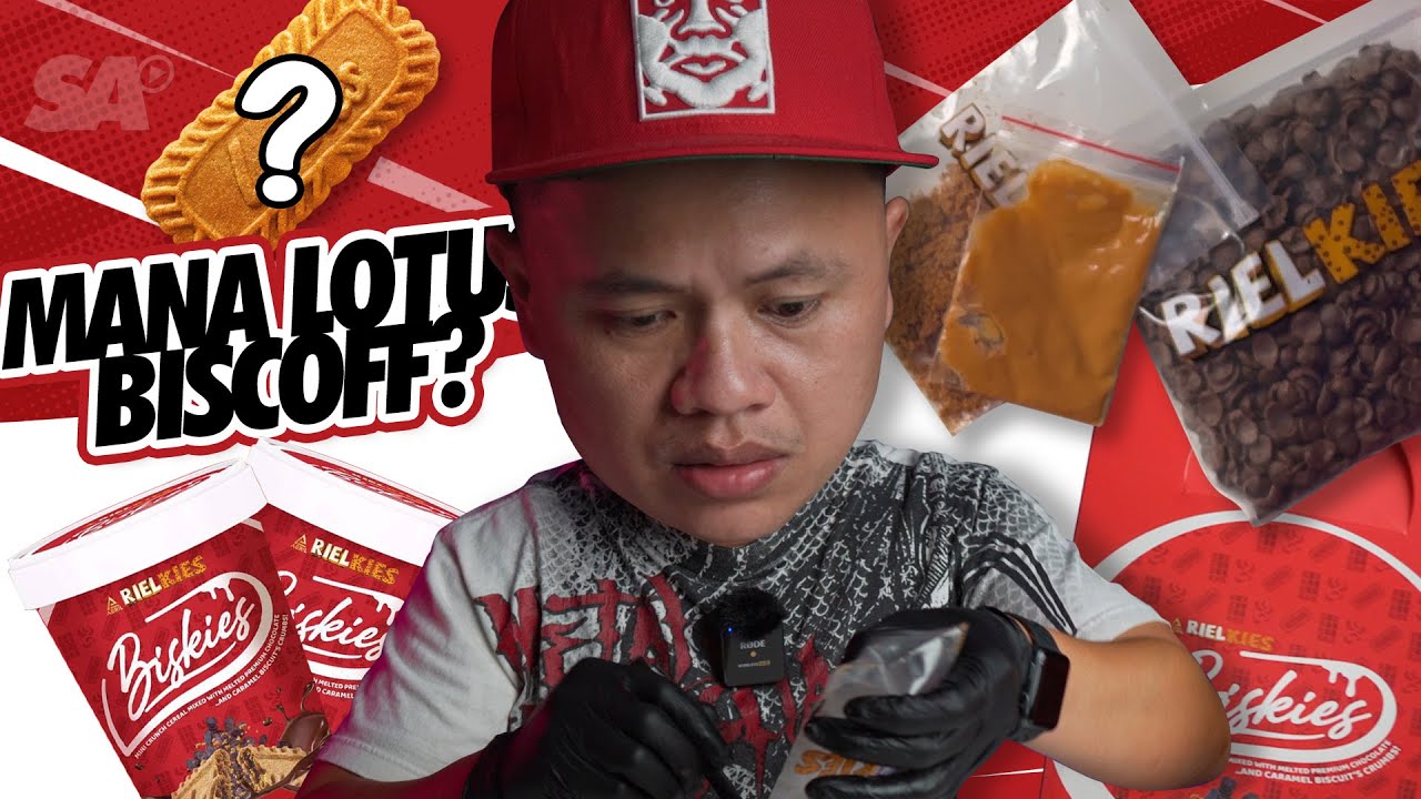 Biskies Rielkies Aeril Zafrel Ada Biskut Mahal Lotus Biscoff!