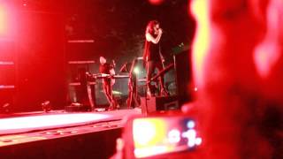 Bury it- Snippets of the light show (Chvrches at Central Park Summerstage)