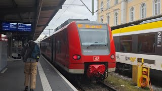 [Sound] ET425 308 | Siemens, Adtranz/Bombardier, DWA | S Bahn Donau-Iller | Soundaufnahme | ET#425
