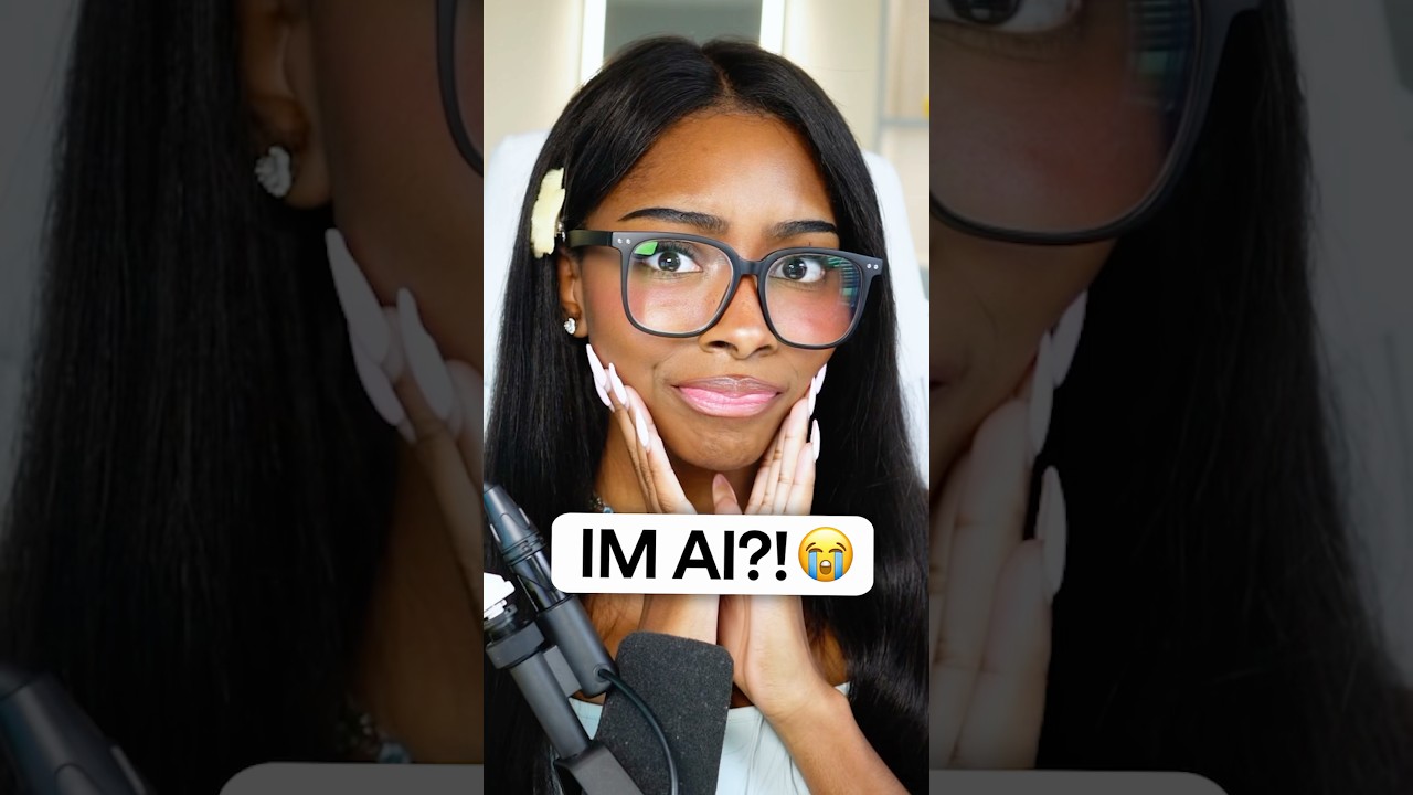 People think I’m AI… 😭 #tocaboca #ai