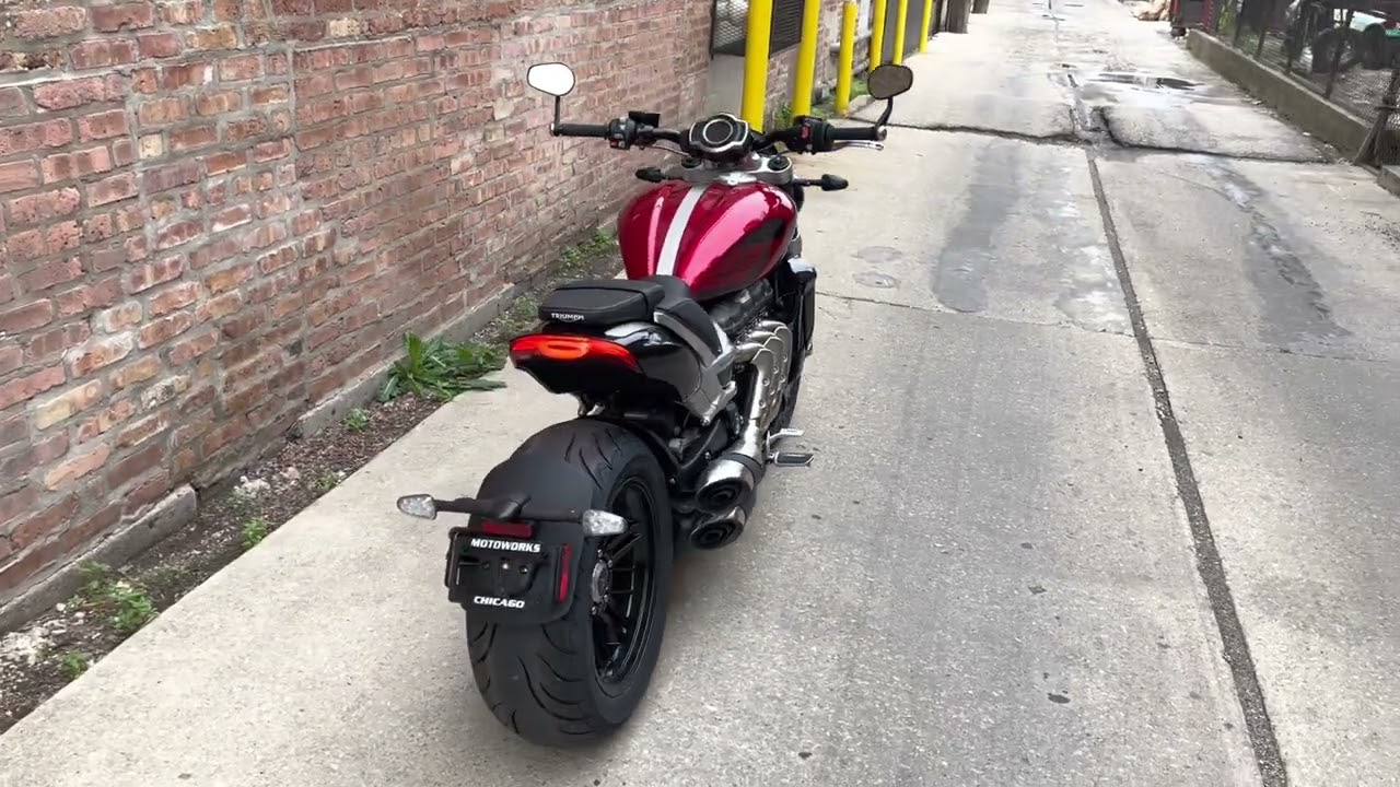 Triumph Rocket 3 R 221 2022 red - Red Hopper / Sapphire Black