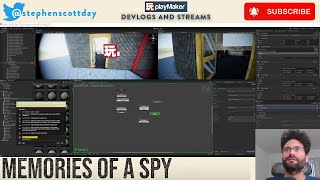 Interacting with Doors and Easy Collider (Stream devlog Unity + PlayMaker + Blender)