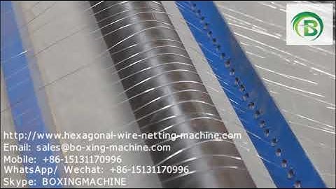 CNC Hexagonal Wire Netting Machine;CNC Normal and reverse twist Hexagonal Wire Netting Machine