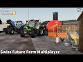 Buying & Feeding Chickens, Baling Hay Bales│Swiss Future Farm│FS 19│Timelapse#2