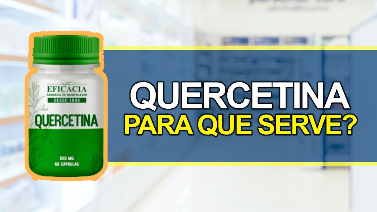 Para que serve a QUERCETINA? - Bula simples - YouTube