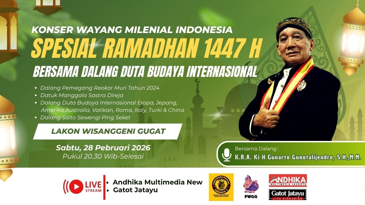 🔴Konser Wayang Milenial Spesial Ramadhan 1447 H || Ki Gunarto Gunotalijendro 