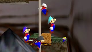 Round 3 Losers bracket Ghost comparison - SM64 TAS Tournament 2020
Task: In Hazy Maze Cave, enter the warp and either wallkick, break, or land on the 6 blocks on the map, then collect the red coin star.
Music: Mario Party 1 - The room
Results:
1st. galoomba 1323
2nd. nim 1513
3rd. brqm 1547
4th. RSw(Why) 1593
5th. NitroDash 1707
6th. PurpleJuiceBox 1770
7th. Aurumaker72 1817
8th. Komali 1863
9th. LRFLEW 2050
10th. p_yoshi 2380
11th. SuperM789 44090
(SuperM789 not shown since that would add an extra 4 minutes of him crawling) Round 3 Losers bracket Ghost comparison - SM64 TAS Tournament 2020