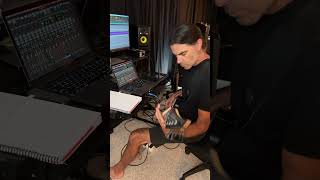 Recording bass for a new Vicar Blood song #solarguitars #deathmetal #thrashmetal #blackmetal #metal
