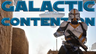 Fighting in Epic Battles Across the Galaxy | Squad Galactic Contention Star Wars Mod