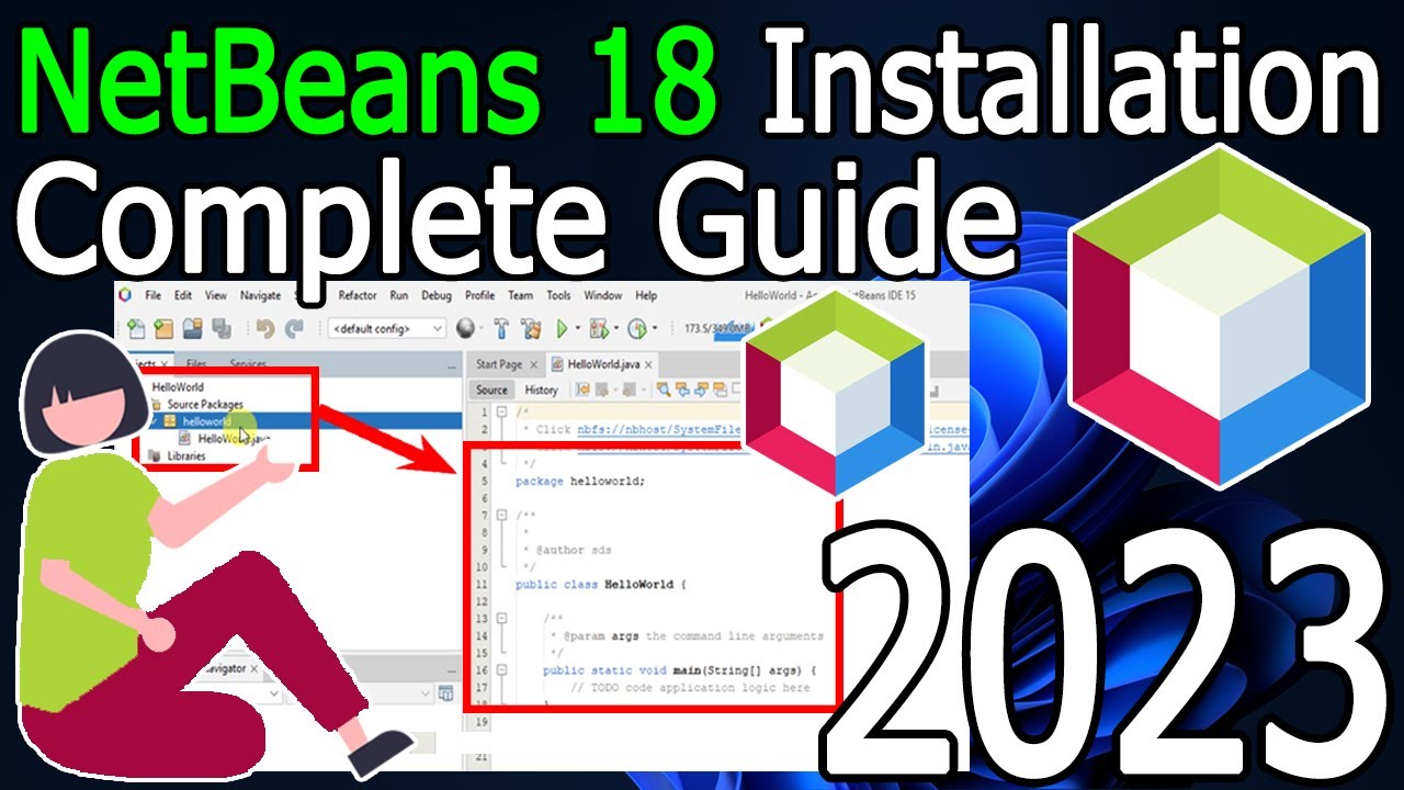 How to install NetBeans IDE 18 on Windows 1011 64 bit  2023 Update  Complete Installation guide