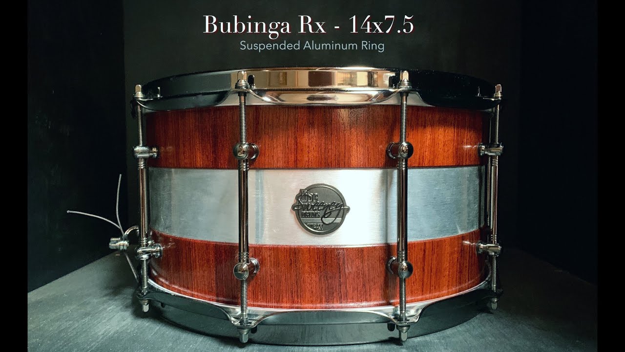 Doc Sweeney Drums Bubinga Rx Snare Drum