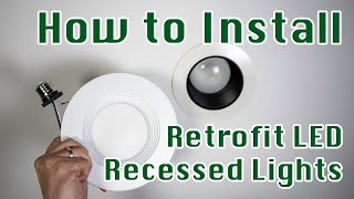 How to Choose and Install Retrofit LED Recessed Lighting | Easy DIY screenshot 4